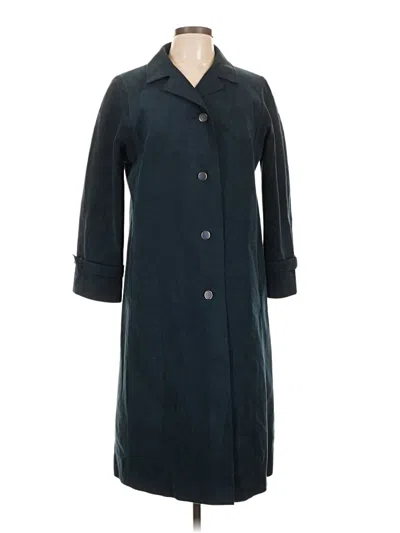 Pre-owned Assorted Brands Coat In Blue