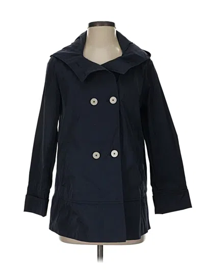 Pre-owned Assorted Brands Coat In Blue