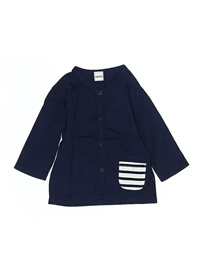 Pre-owned Assorted Brands Kids' Coat In Blue