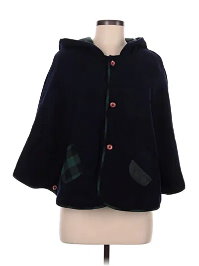 Pre-owned Assorted Brands Coat In Blue