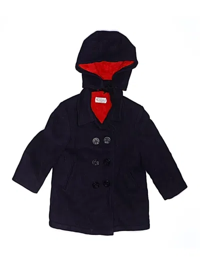 Pre-owned Assorted Brands Kids' Coat In Blue