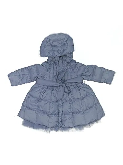 Pre-owned Assorted Brands Kids' Coat In Blue
