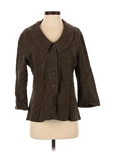 Pre-owned Assorted Brands Coat In Brown