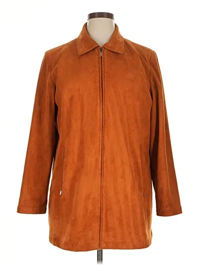 Pre-owned Assorted Brands Coat In Brown