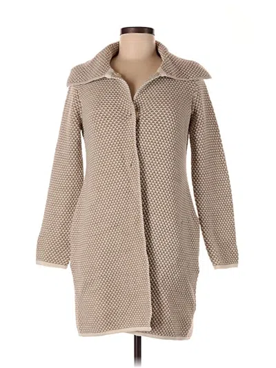 Pre-owned Assorted Brands Coat In Brown