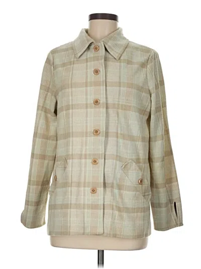 Pre-owned Assorted Brands Coat In Brown