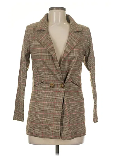 Pre-owned Assorted Brands Coat In Brown