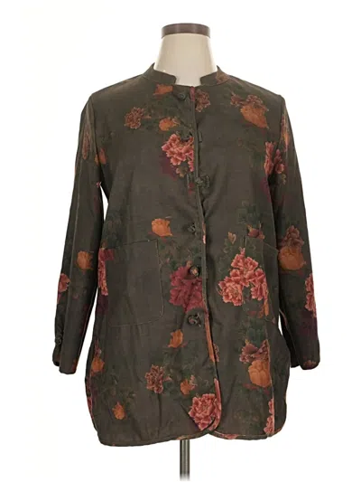 Pre-owned Assorted Brands Coat In Brown