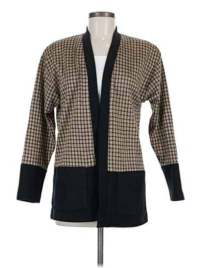 Pre-owned Assorted Brands Coat In Brown