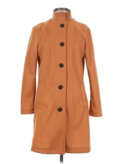 Pre-owned Assorted Brands Coat In Brown