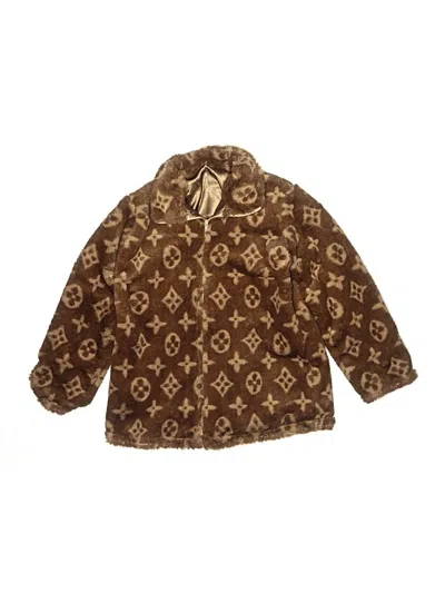 Pre-owned Assorted Brands Kids' Coat In Brown