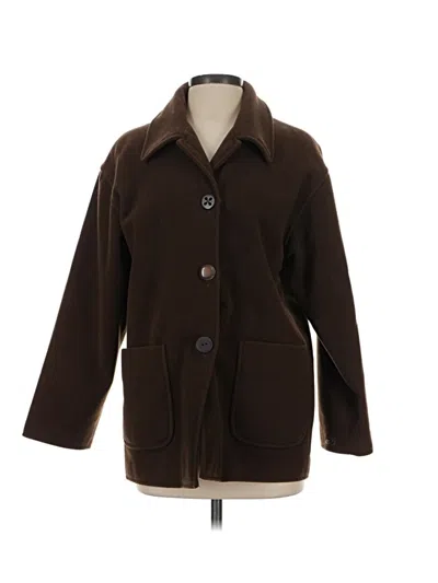 Pre-owned Assorted Brands Coat In Brown