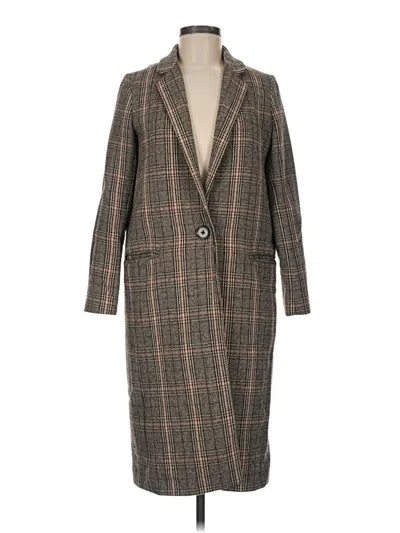 Pre-owned Assorted Brands Coat In Brown