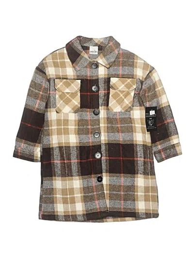 Pre-owned Assorted Brands Kids' Coat In Neutral