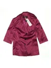 Assorted Brands Coat In Burgundy
