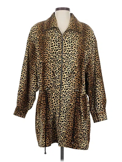 Pre-owned Assorted Brands Coat In Gold