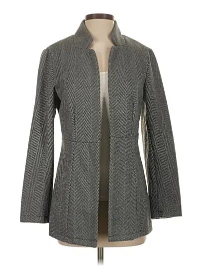 Pre-owned Assorted Brands Coat In Gray