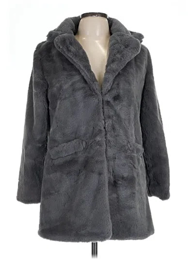 Pre-owned Assorted Brands Coat In Gray