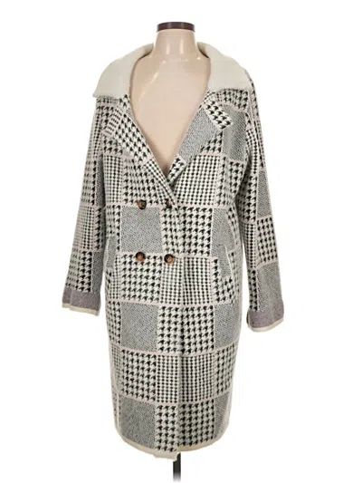 Pre-owned Assorted Brands Coat In Gray