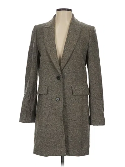 Pre-owned Assorted Brands Coat In Gray