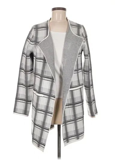 Pre-owned Assorted Brands Coat In Gray