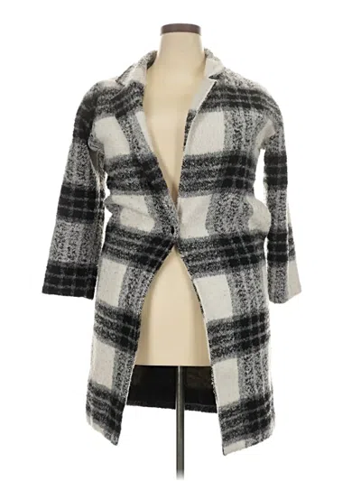 Pre-owned Assorted Brands Coat In Gray