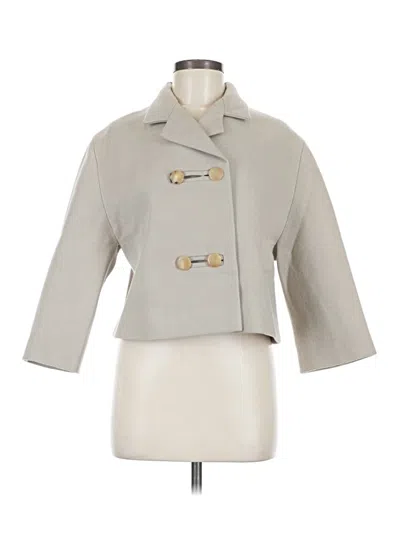 Pre-owned Assorted Brands Coat In Gray