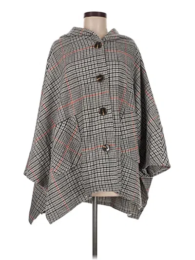 Pre-owned Assorted Brands Coat In Gray