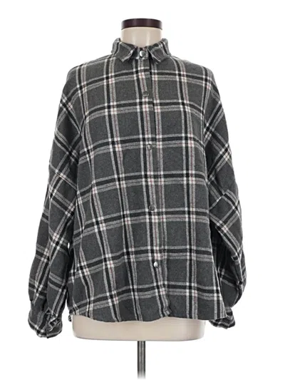 Pre-owned Assorted Brands Coat In Gray