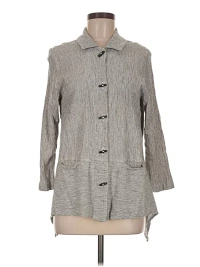 Pre-owned Assorted Brands Coat In Gray
