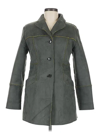 Pre-owned Assorted Brands Coat In Gray