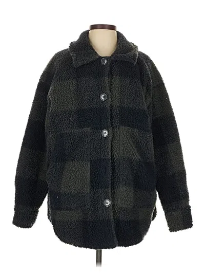 Pre-owned Assorted Brands Coat In Green