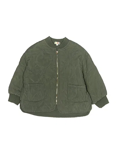 Pre-owned Assorted Brands Kids' Coat In Green