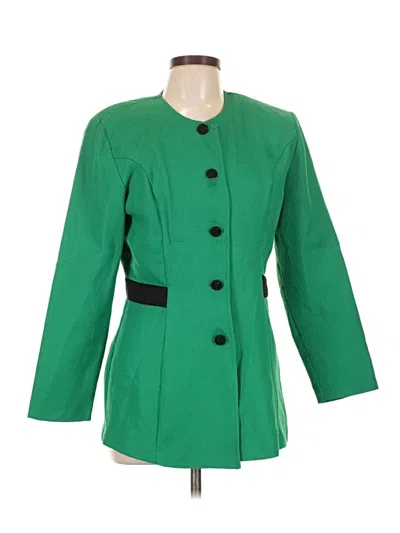 Pre-owned Assorted Brands Coat In Green