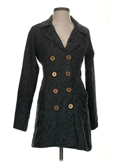 Pre-owned Assorted Brands Coat In Green