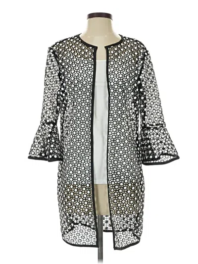 Pre-owned Assorted Brands Coat In Ivory