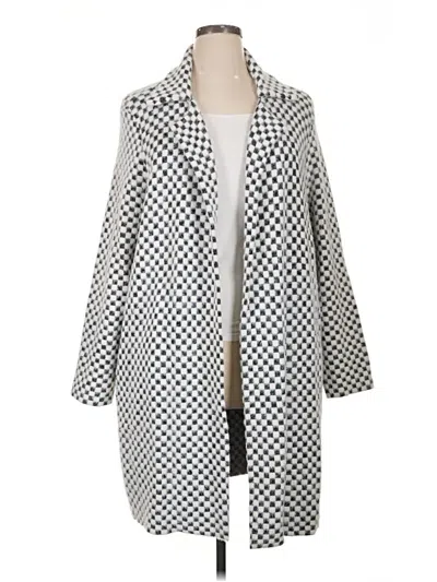 Pre-owned Assorted Brands Coat In Ivory