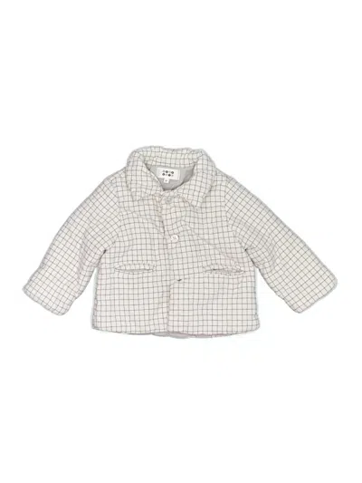 Pre-owned Assorted Brands Kids' Coat In Ivory