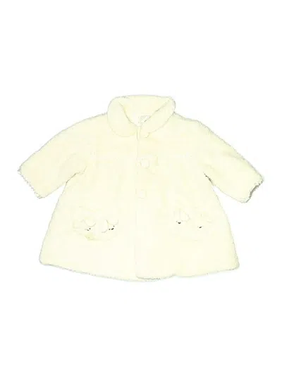 Pre-owned Assorted Brands Kids' Coat In Ivory