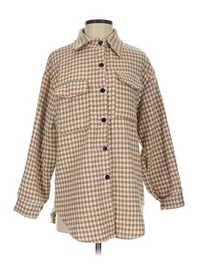 Pre-owned Assorted Brands Coat In Orange