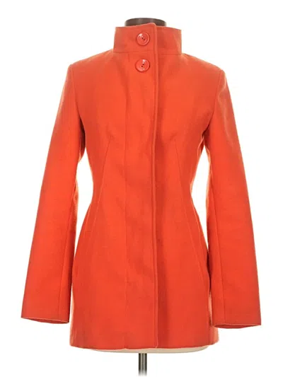 Pre-owned Assorted Brands Coat In Orange