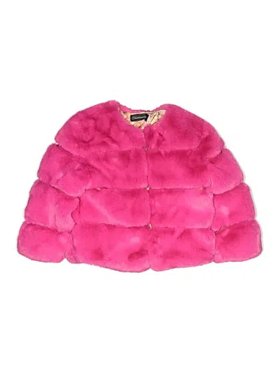 Pre-owned Assorted Brands Kids' Coat In Pink