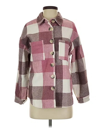 Pre-owned Assorted Brands Coat In Pink