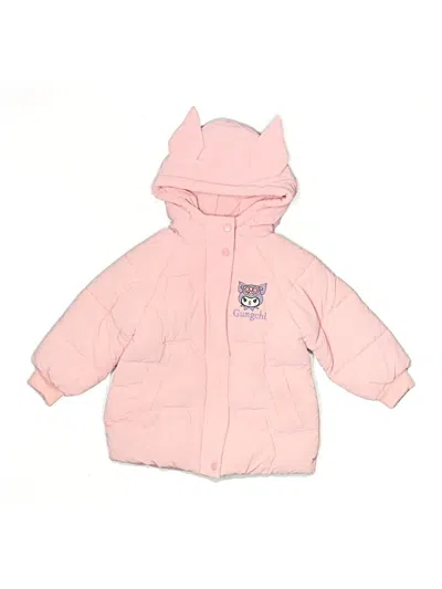 Pre-owned Assorted Brands Kids' Coat In Pink