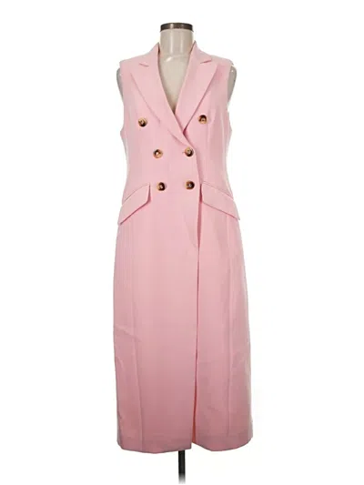 Pre-owned Assorted Brands Coat In Pink