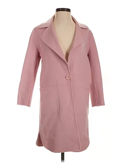 Pre-owned Assorted Brands Coat In Pink