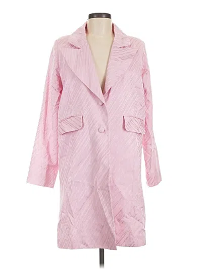 Pre-owned Assorted Brands Coat In Pink
