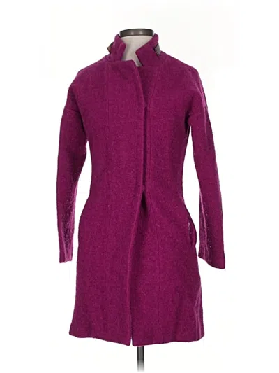 Pre-owned Assorted Brands Coat In Purple
