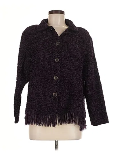 Pre-owned Assorted Brands Coat In Purple