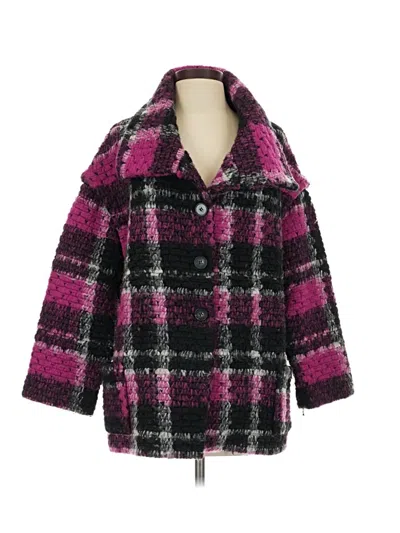 Pre-owned Assorted Brands Coat In Purple